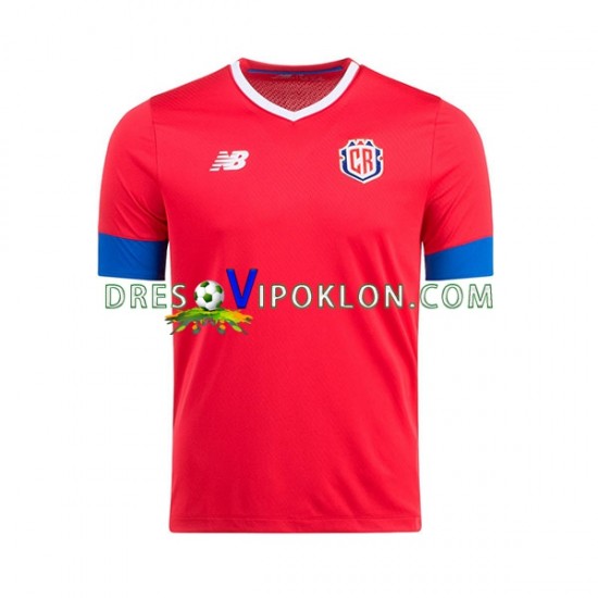 Kostarika Dres Domaći World Cup 2022 Kratkih Rukava ,Muški
