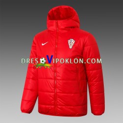 Hrvatska Crvena Jakna s kapuljačom Windrunner ,Muški