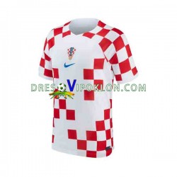 Hrvatska Dres Domaći World Cup 2022 Kratkih Rukava ,Muški