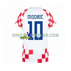 Hrvatska Modrić 10 Dres Domaći World Cup 2022 Kratkih Rukava ,Muški