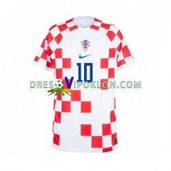 Hrvatska Modrić 10 Dres Domaći World Cup 2022 Kratkih Rukava ,Muški