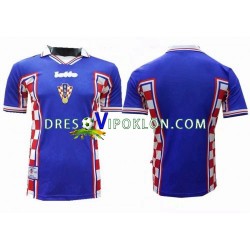 Hrvatska Retro Dres Gostujući 1998 Kratkih Rukava ,Muški