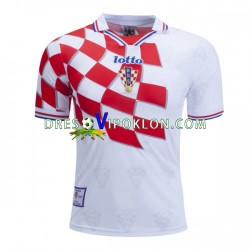 Hrvatska Retro Dres Domaći 1998 Kratkih Rukava ,Muški