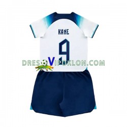 Engleska Kane 9 Dres Domaći World Cup 2022 Kratkih Rukava ,Dječji Komplet