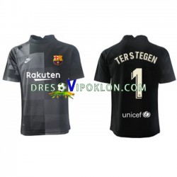 FC Barcelona Golmanski Ter Stegen 1 Dres Gostujući 2021-2022 Kratkih Rukava ,Muški
