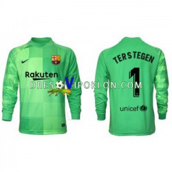 FC Barcelona Golmanski Ter Stegen 1 Dres Treći 2021-2022 Dugim Rukavima ,Muški