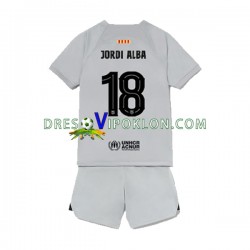 FC Barcelona Jordi Alba 18 Dres Treći 2022-2023 Kratkih Rukava ,Dječji Komplet