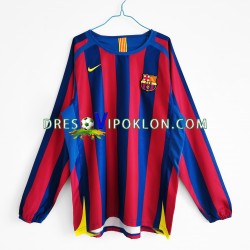 FC Barcelona Retro Dres Domaći 2005-2006 Dugim Rukavima ,Muški