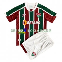 Fluminense Dres Domaći 2022-2023 Kratkih Rukava ,Dječji Komplet