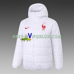 Francuska Bijela Jakna s kapuljačom Windrunner ,Muški