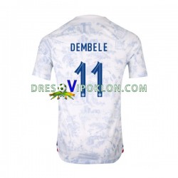 Francuska Dembele 11 Dres Gostujući World Cup 2022 Kratkih Rukava ,Muški