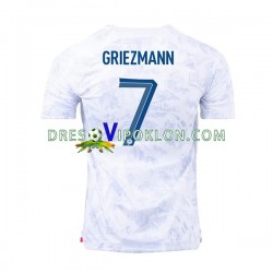 Francuska Griezmann 7 Dres Gostujući World Cup 2022 Kratkih Rukava ,Muški