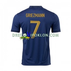 Francuska Griezmann 7 Dres Domaći World Cup 2022 Kratkih Rukava ,Muški