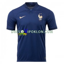 Francuska Dres Domaći World Cup 2022 Kratkih Rukava ,Muški