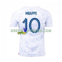 Francuska Mbappé 10 Dres Gostujući World Cup 2022 Kratkih Rukava ,Muški