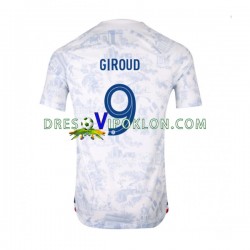 Francuska Olivier Giroud 9 Dres Gostujući World Cup 2022 Kratkih Rukava ,Muški