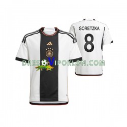 Njemačka Leon Goretzka 8 Dres Domaći World Cup 2022 Kratkih Rukava ,Muški