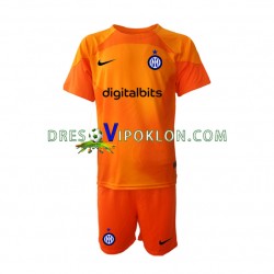 Inter Milan Golmanski Dres Četvrti 2022-2023 Kratkih Rukava ,Dječji Komplet