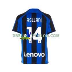 Inter Milan Kristjan Asllani 14 Dres Domaći 2022-2023 Kratkih Rukava ,Muški