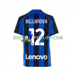 Inter Milan Raoul Bellanova 12 Dres Domaći 2022-2023 Kratkih Rukava ,Muški