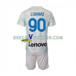Inter Milan Romelu Lukaku 90 Dres Gostujući 2022-2023 Kratkih Rukava ,Dječji Komplet