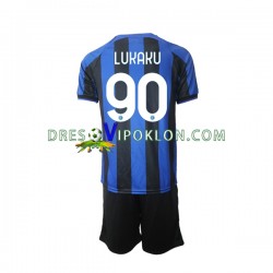 Inter Milan Romelu Lukaku 90 Dres Domaći 2022-2023 Kratkih Rukava ,Dječji Komplet
