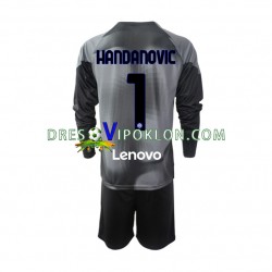 Inter Milan Golmanski Samir Handanovic 1 Dres Domaći 2022-2023 Dugim Rukavima ,Dječji Komplet