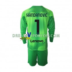 Inter Milan Golmanski Samir Handanovic 1 Dres Treći 2022-2023 Dugim Rukavima ,Dječji Komplet