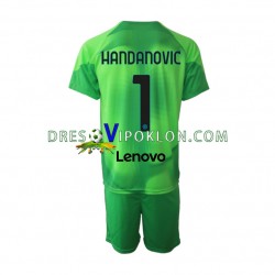 Inter Milan Golmanski Samir Handanovic 1 Dres Treći 2022-2023 Kratkih Rukava ,Dječji Komplet