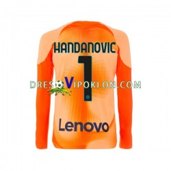 Inter Milan Golmanski Samir Handanovic 1 Dres Četvrti 2022-2023 Dugim Rukavima ,Muški