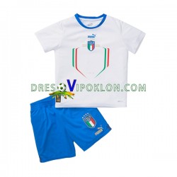 Italija Dres Gostujući 2022-2023 Kratkih Rukava ,Dječji Komplet