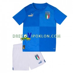 Italija Dres Domaći 2022 Kratkih Rukava ,Dječji Komplet