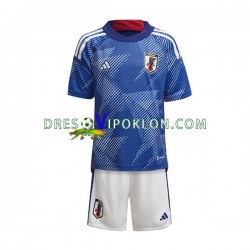 Japan Dres Domaći World Cup 2022 Kratkih Rukava ,Dječji Komplet