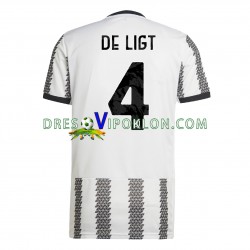 Juventus De Ligt 4 Dres Domaći 2022-2023 Kratkih Rukava ,Muški