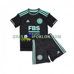Leicester City Dres Gostujući 2022-2023 Kratkih Rukava ,Dječji Komplet