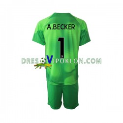 Liverpool Golmanski A.Becker 1 Dres Treći 2022-2023 Kratkih Rukava ,Dječji Komplet
