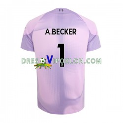 Liverpool Golmanski Alisson Becker 1 Dres Domaći 2022-2023 Kratkih Rukava ,Muški