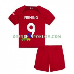 Liverpool Firmino 9 Dres Domaći 2022-2023 Kratkih Rukava ,Dječji Komplet
