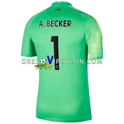 Liverpool Golmanski A.Becker 1 Dres Domaći 2021-2022 Kratkih Rukava ,Muški