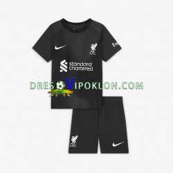 Liverpool Golmanski Dres Gostujući 2022-2023 Kratkih Rukava ,Dječji Komplet