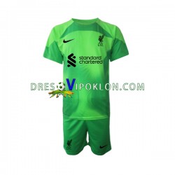 Liverpool Golmanski Dres Treći 2022-2023 Kratkih Rukava ,Dječji Komplet