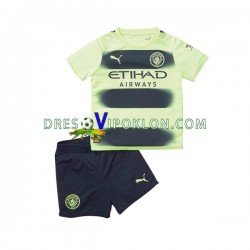 Manchester City Dres Treći 2022-2023 Kratkih Rukava ,Dječji Komplet