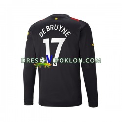 Manchester City De Bruyne 17 Dres Gostujući 2022-2023 Dugim Rukavima ,Muški