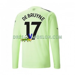 Manchester City De Bruyne 17 Dres Treći 2022-2023 Dugim Rukavima ,Muški