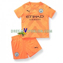Manchester City Golmanski Dres Treći 2022-2023 Kratkih Rukava ,Dječji Komplet