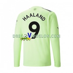 Manchester City Haaland 9 Dres Treći 2022-2023 Dugim Rukavima ,Muški
