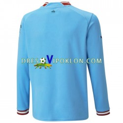 Manchester City Dres Domaći 2022-2023 Dugim Rukavima ,Muški