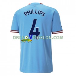 Manchester City PHILLIPS 4 Dres Domaći 2022-2023 Kratkih Rukava ,Muški