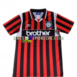Manchester City 1996 Retro Dres Gostujući Kratkih Rukava ,Muški