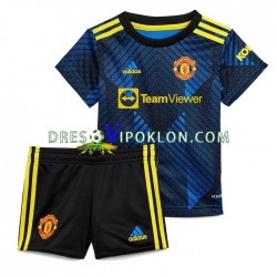 Manchester United Dres Treći 2021-2022 Kratkih Rukava ,Dječji Komplet